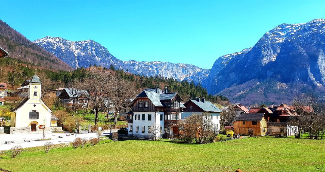 Haus Bellevue Appartement Obertraun Buitenkant foto