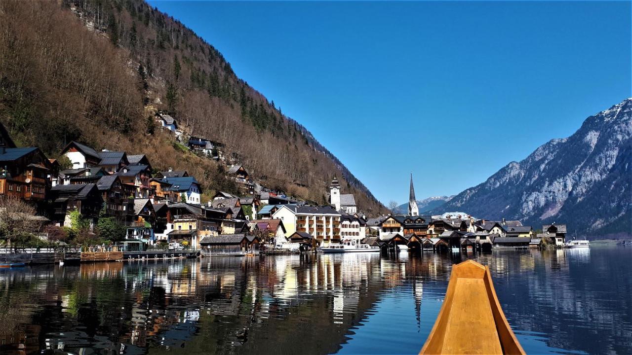 Haus Bellevue Appartement Obertraun Buitenkant foto