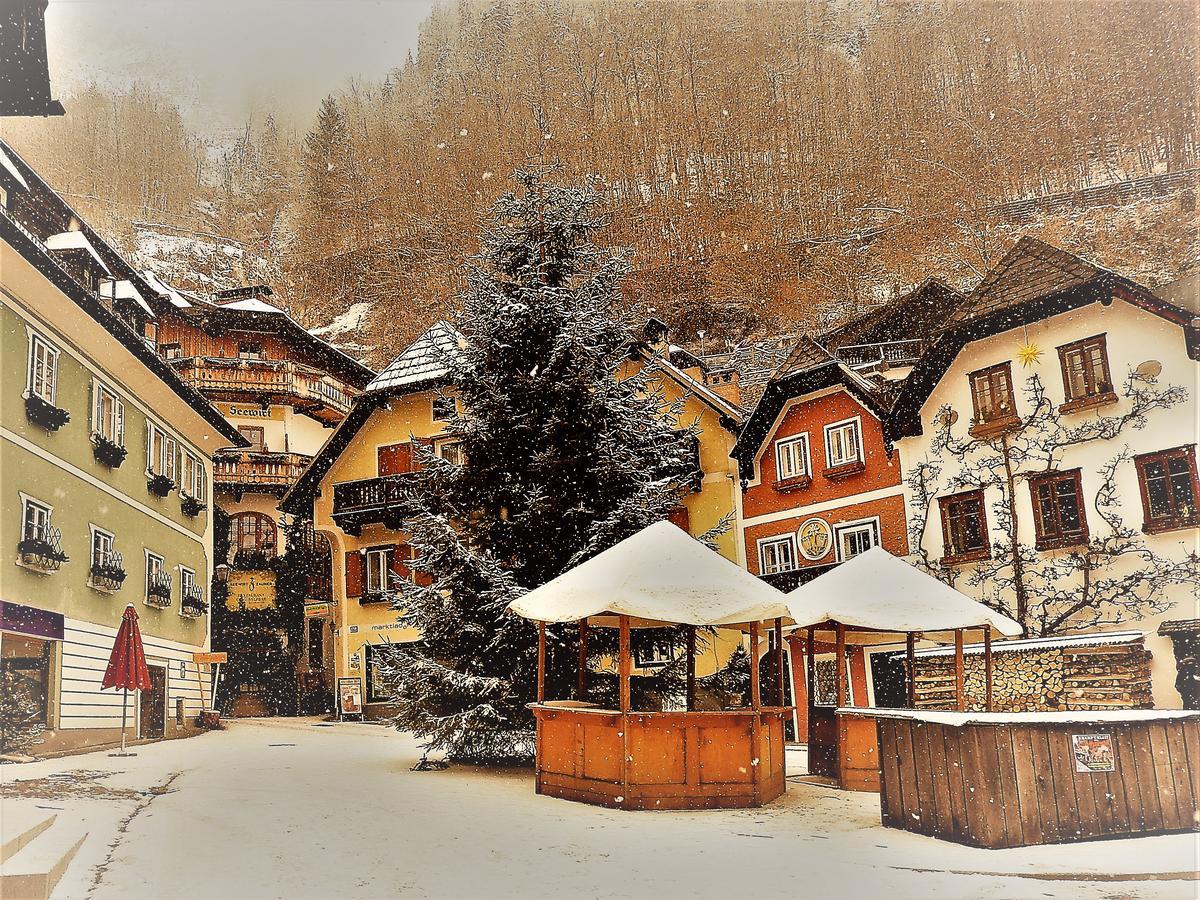 Haus Bellevue Appartement Obertraun Buitenkant foto