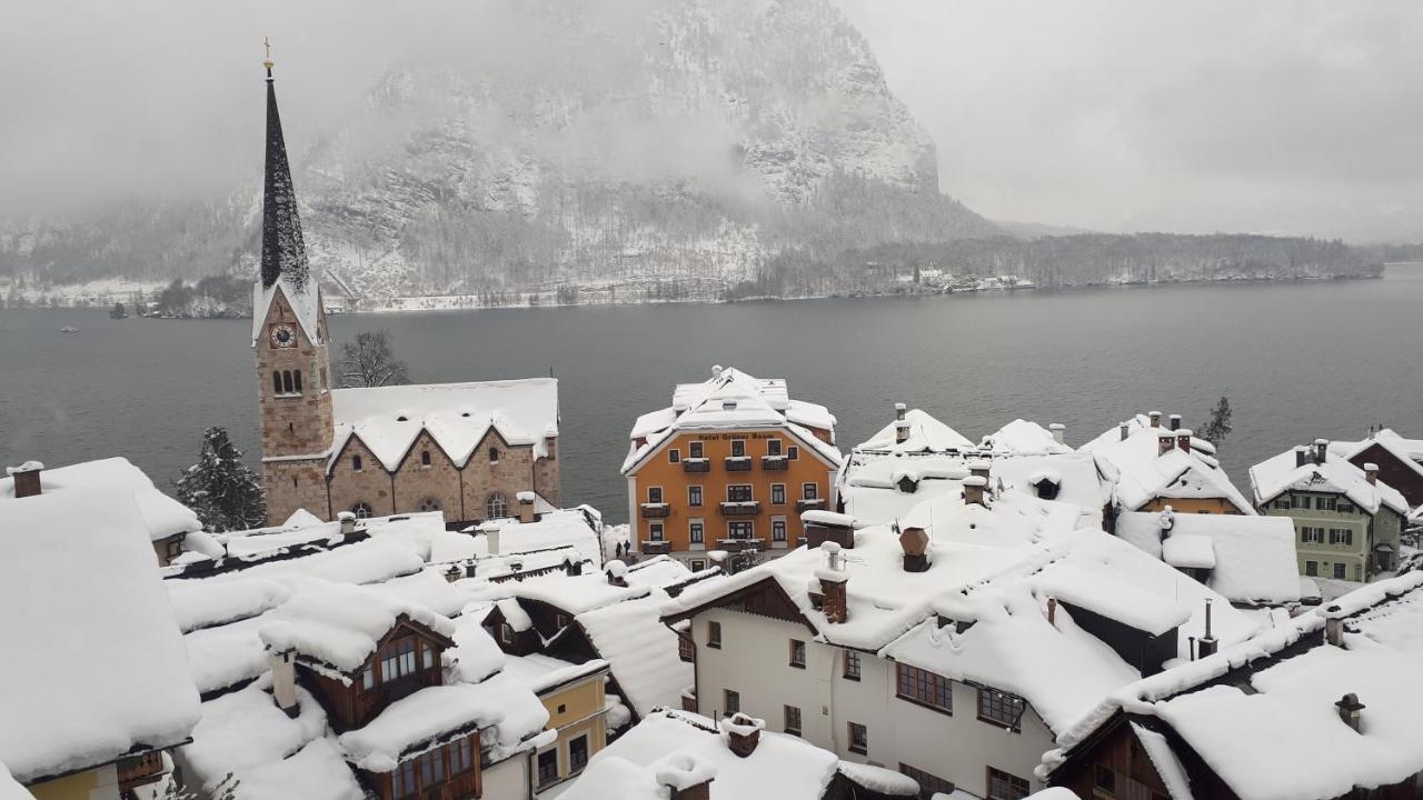 Haus Bellevue Appartement Obertraun Buitenkant foto